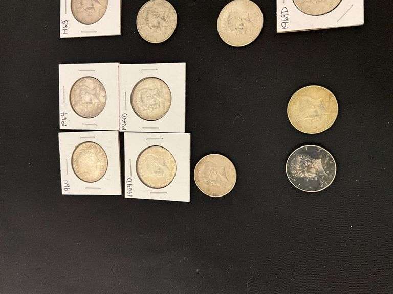 Kennedy half dollars image