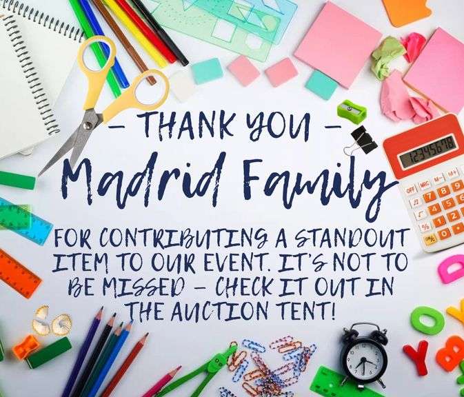 Cheers to the Madrid Family image