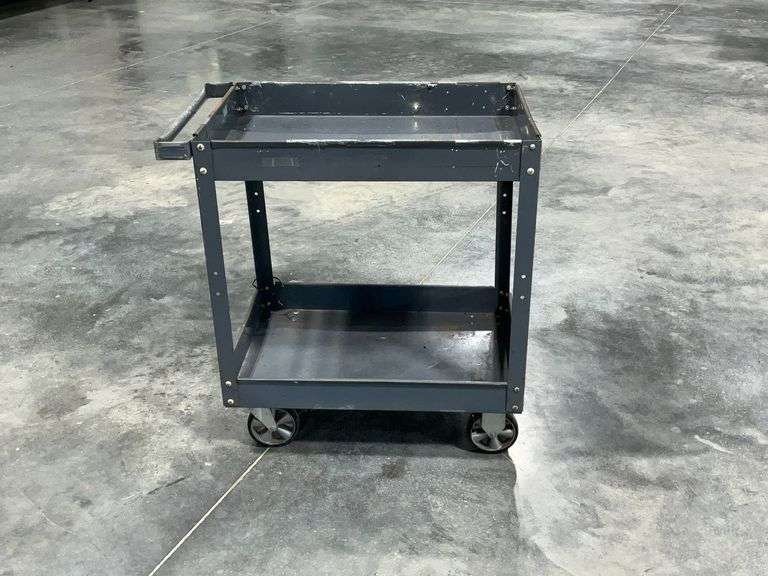 Metal rolling cart image