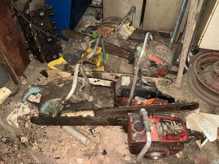 6 used chainsaws image