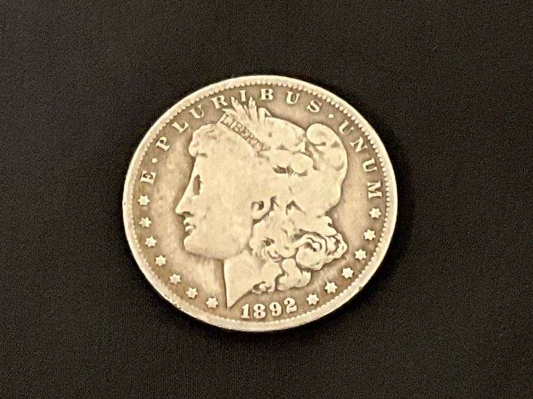 1892-O Morgan silver dollar image