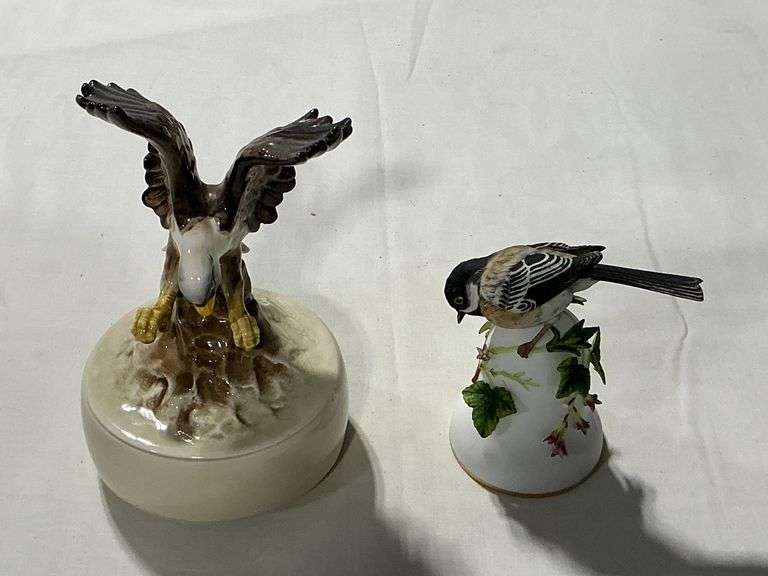 Hand painted eagle music box image