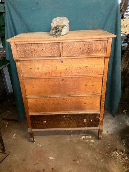 Antique 6-drawer dresser, GREAT DIY project image