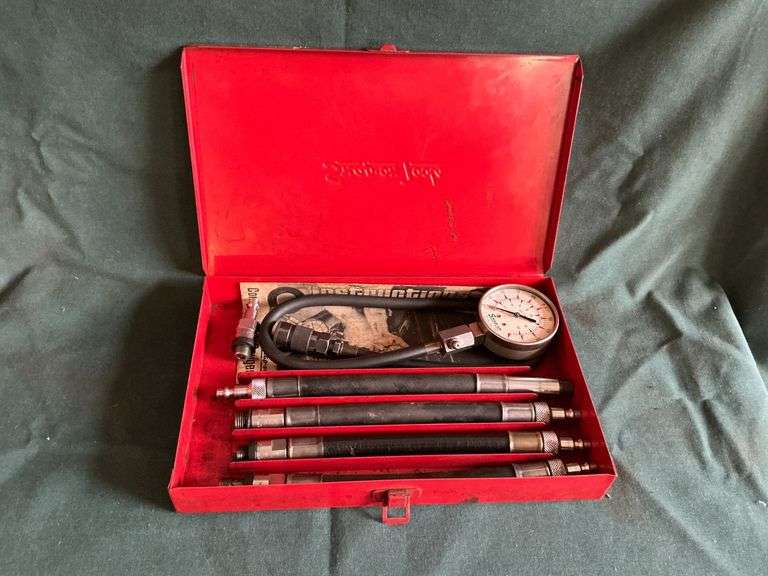 Snap-On compression tester, gauge missing face image