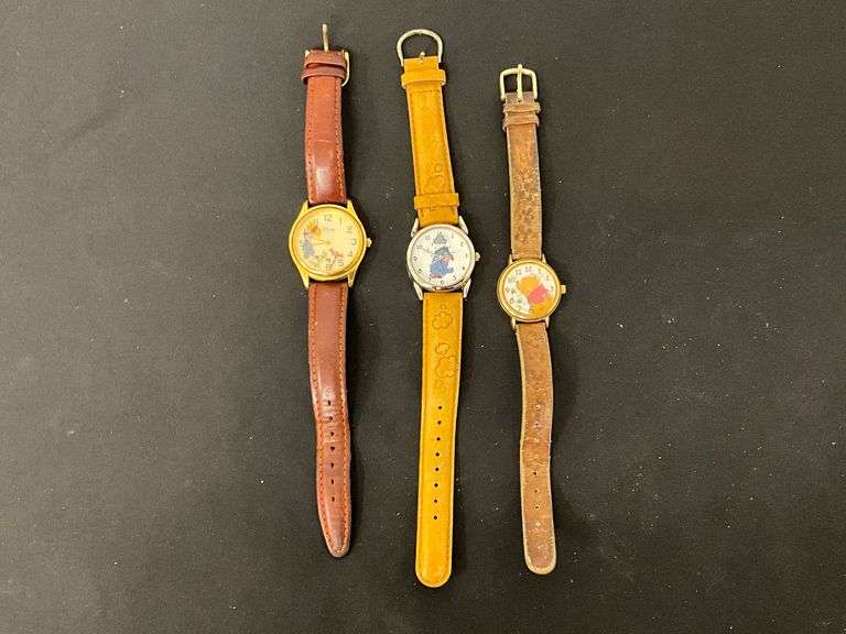 3 Disney Winnie the Pooh watches image