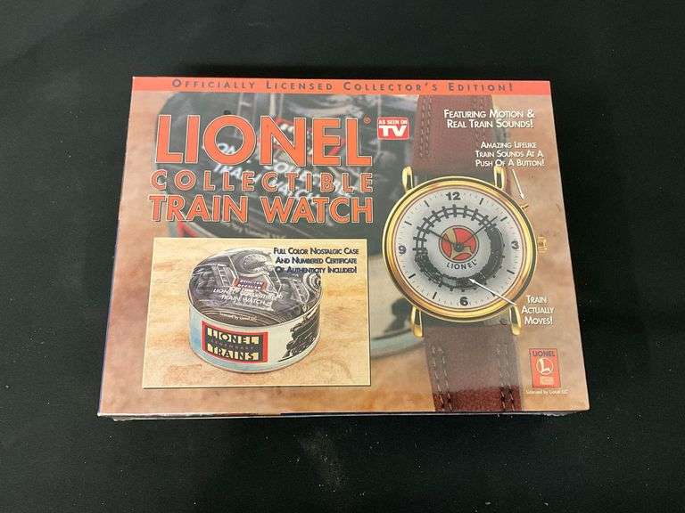 Lionel Collectible Train Watch in unopened box image