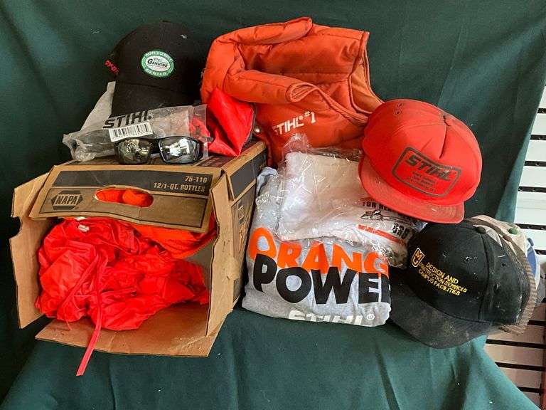 Stihl advertising apparel image