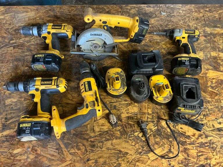 DeWalt 14.4 V cordless tools image