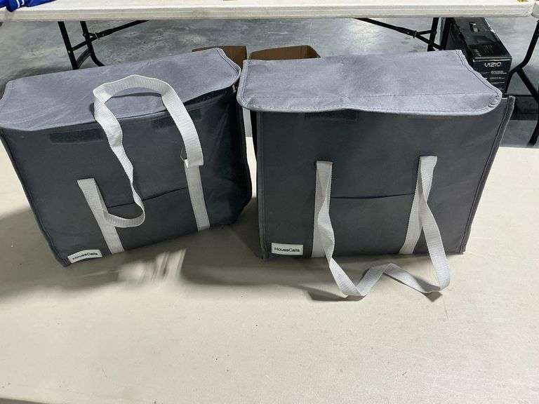 Pair of insulated bags Housecalls, up to 16" W x 8" D x 13" T image