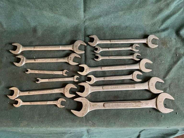 Craftsman open end wrenches up to 1" image