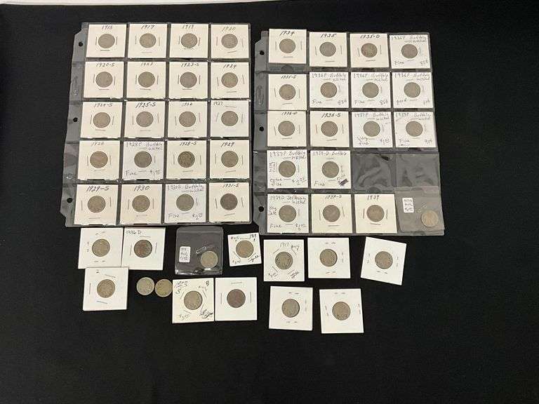 Buffalo nickels image