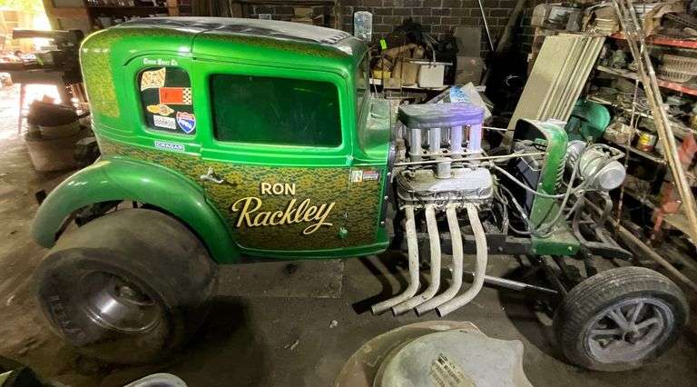 1931 Austin Bantam drag car, all steel body image