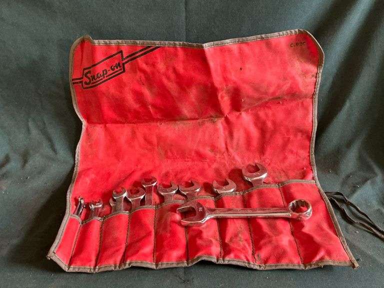 Snap-On box end wrenches, 1/4" to 7/8" image