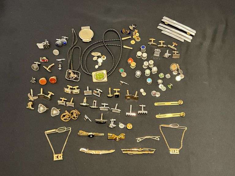Bolo ties, tie clips, cuff links, etc. image