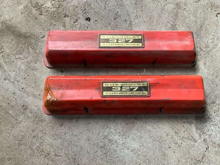 SBC 327 valve covers image