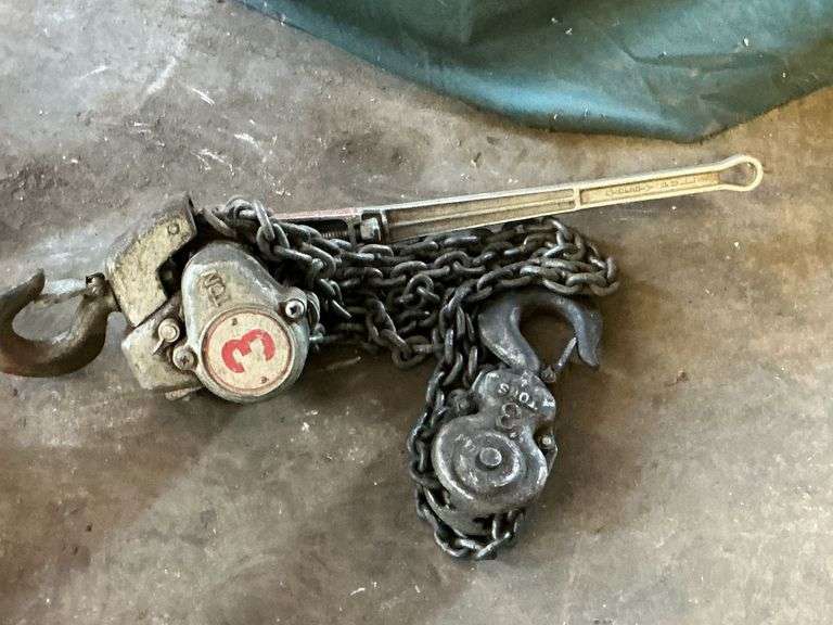 Coffing 3-ton chain come along image