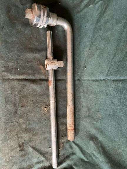 Proto 3/4" drive breaker bar with ratchet adapter image