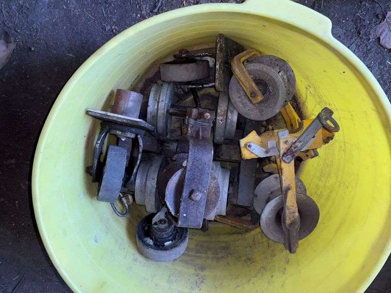 Assorted casters and rollers image