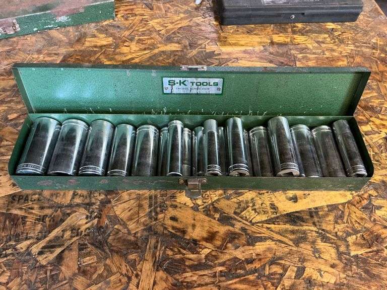 Blackhawk 1/2" drive deep SAE socket set image
