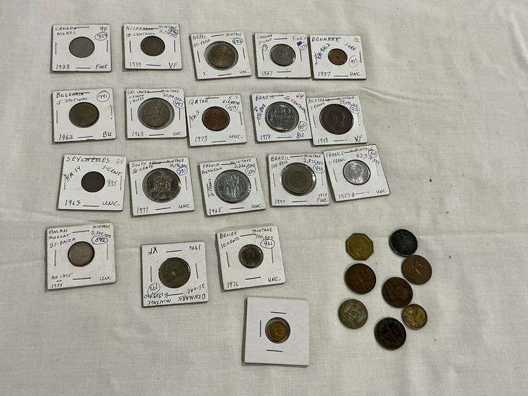 Foreign coins image