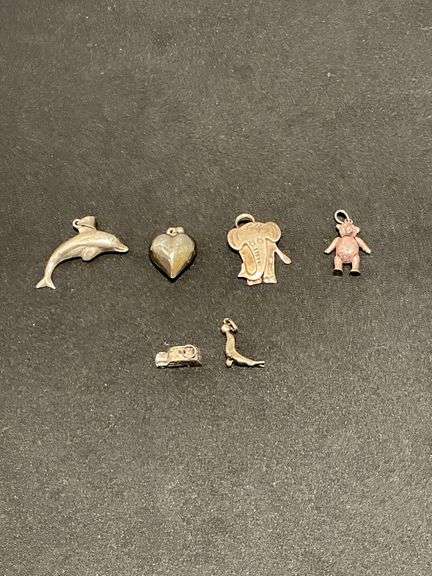 Assorted charms, all marked 925 image