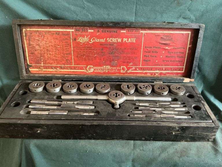 Greenfield Tap & Die Corp. Little Giant Screw plate No. 311 image