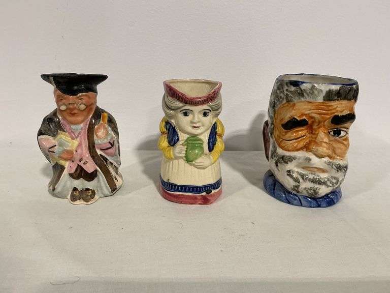 Three Toby mugs image