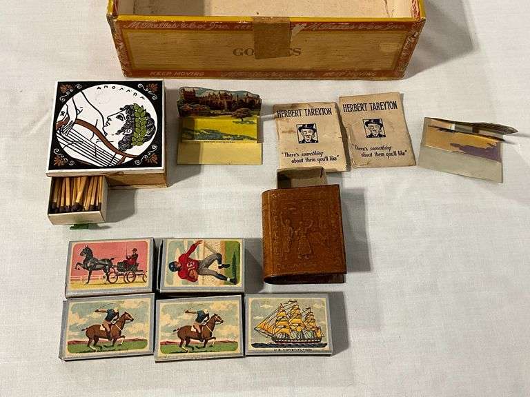 Fancy match boxes image