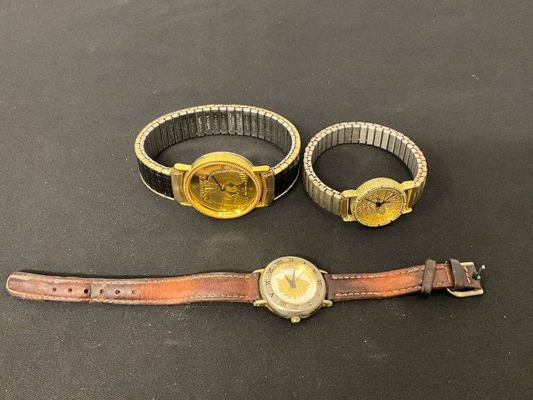 Franklin Mint Eagle watch and others image