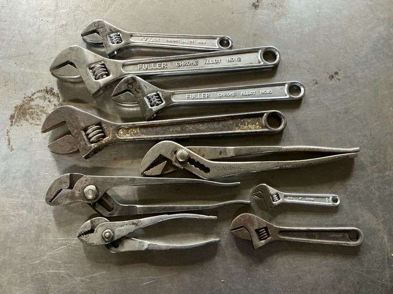 Fuller, Craftsman, Omega adjustable pliers image