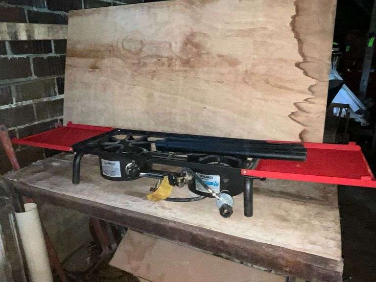 Camp Chef Explorer 2-burner stove image