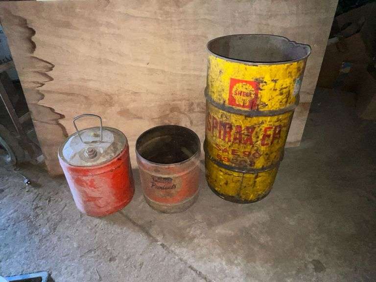 Shell Spirax ER can, Phillips Products can image