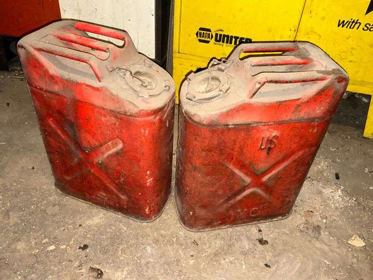 Pair of Jerry gas cans image