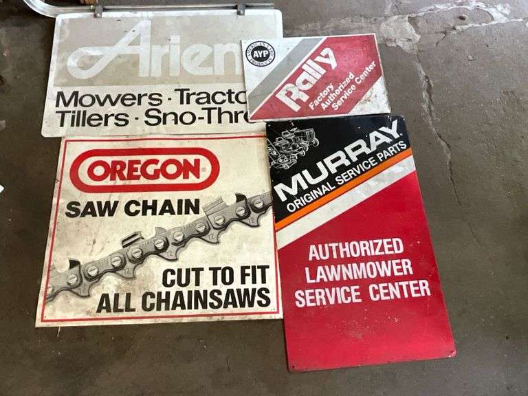 Dealer advertising signs image