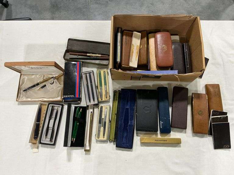 Waterman's, Sheaffer, and other pen/pencil sets image