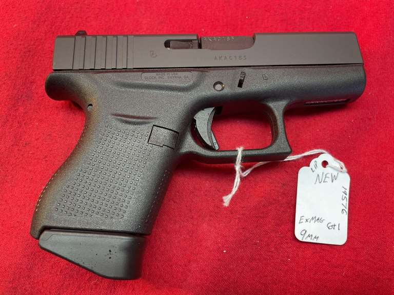 GLOCK  9 MM  43 GEN3  AKAC185  PISTOL image