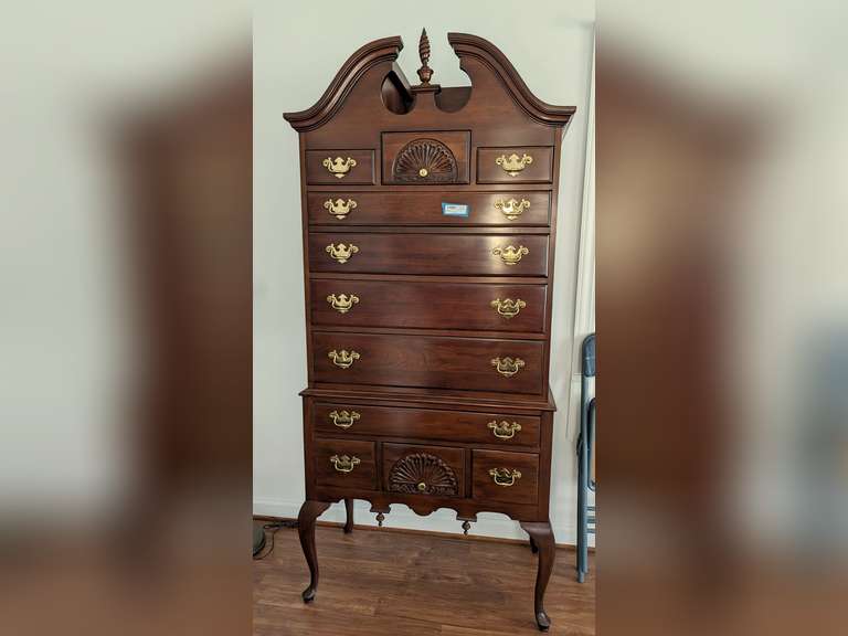 DAVIS COMPANY SOLID WOOD HIGHBOY LIV L.W. Benton Company, Inc.