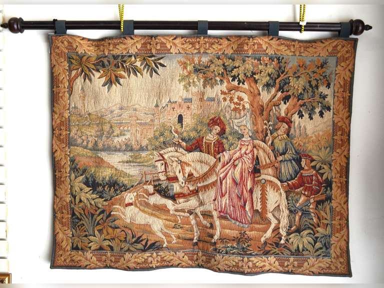 TAPESTRY WALL HANGING BY THE ROYAL MINT BY MARC WAY 46 1/2" X 35 1/2"