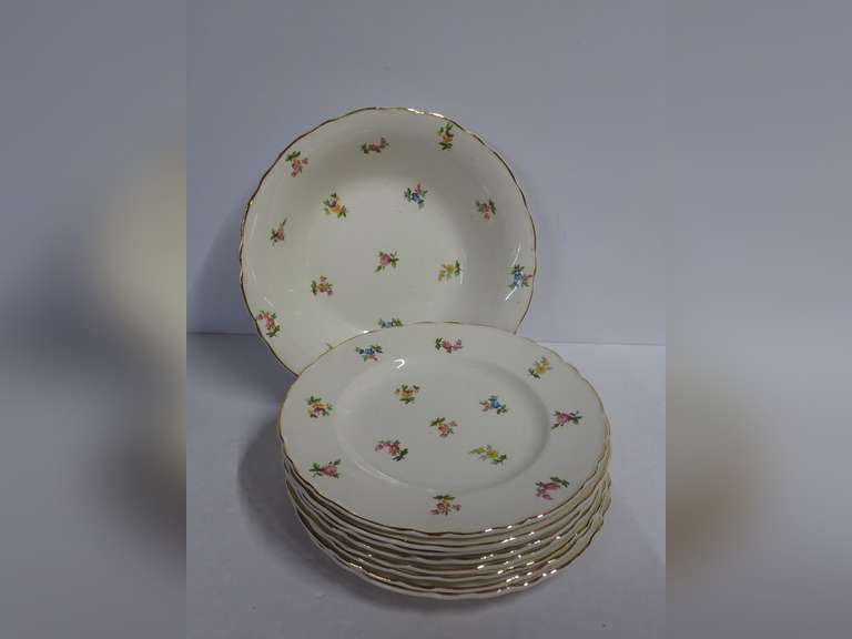 Royal Staffordshire Pottery Dimity Dinnerware Set image