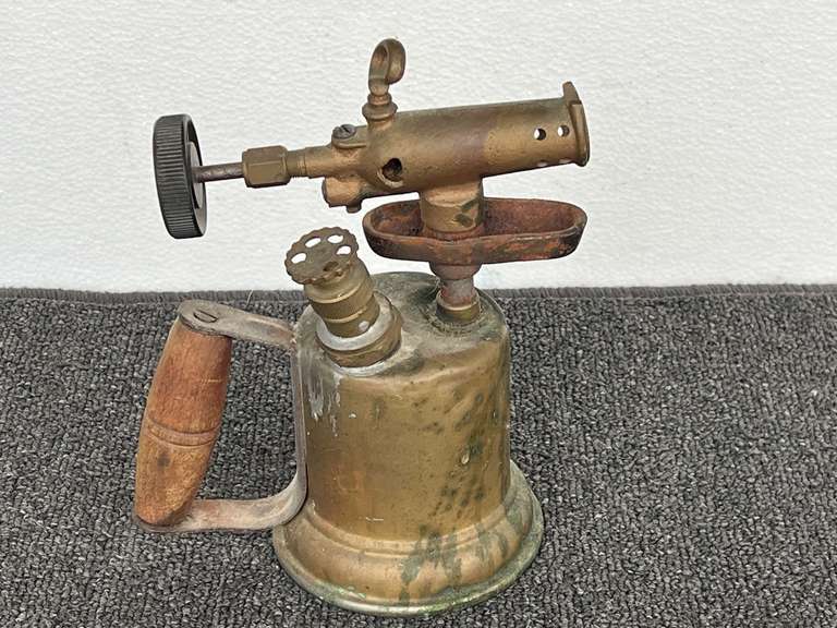 Vintage/antique torch, see pictures for details. image