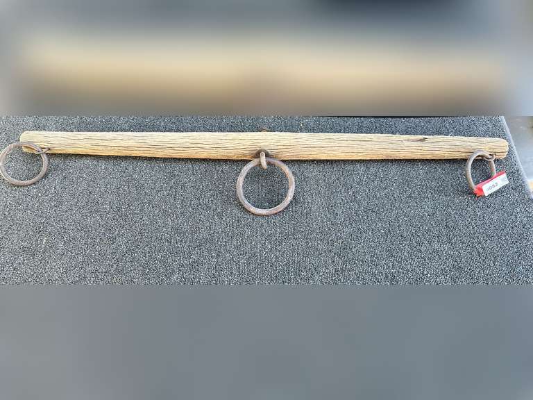 Antique Single tree yoke, see pictures for details. image