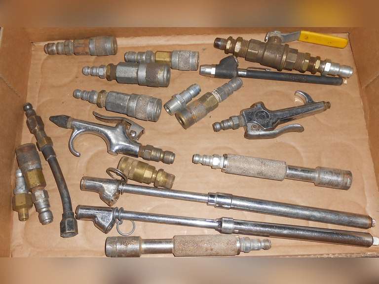 MISC AIR COUPLINGS, NOZZLES, TIRE PRESSURE GAUGES image
