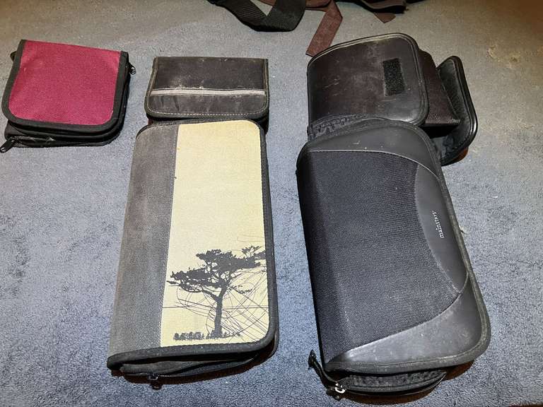 BR2…Large CD/DVD assortment with storage cases, see pictures for details. image