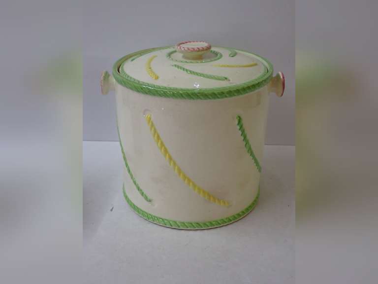 Lidded Ceramic Container Made in Japan image