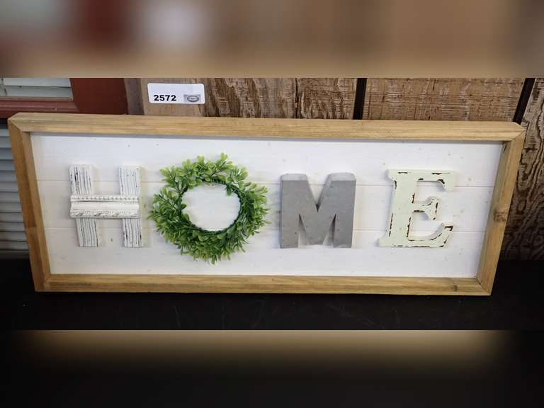 Framed HOME Wall Decor image