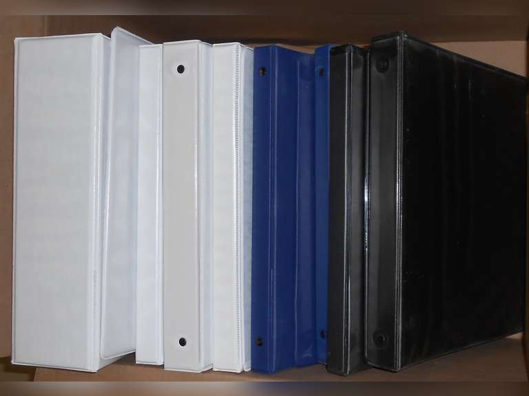 APPROX 14 ASSORTED 3 RING BINDERS (NEW & USED) image