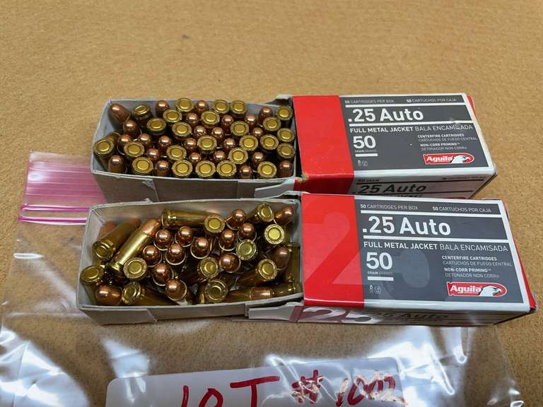 AGUILA 25 AUTO AMMO - PARTIAL BOXES image
