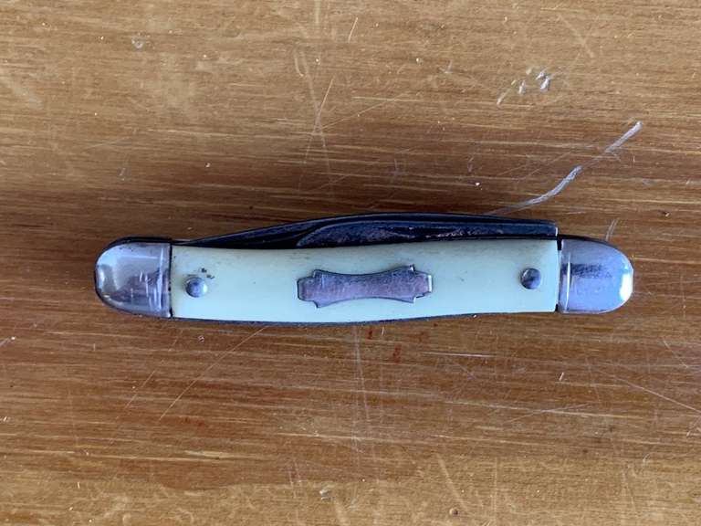 VINTAGE COLONIAL 2 BLADE FOLDING POCKET KNIFE - CHECKOUT image