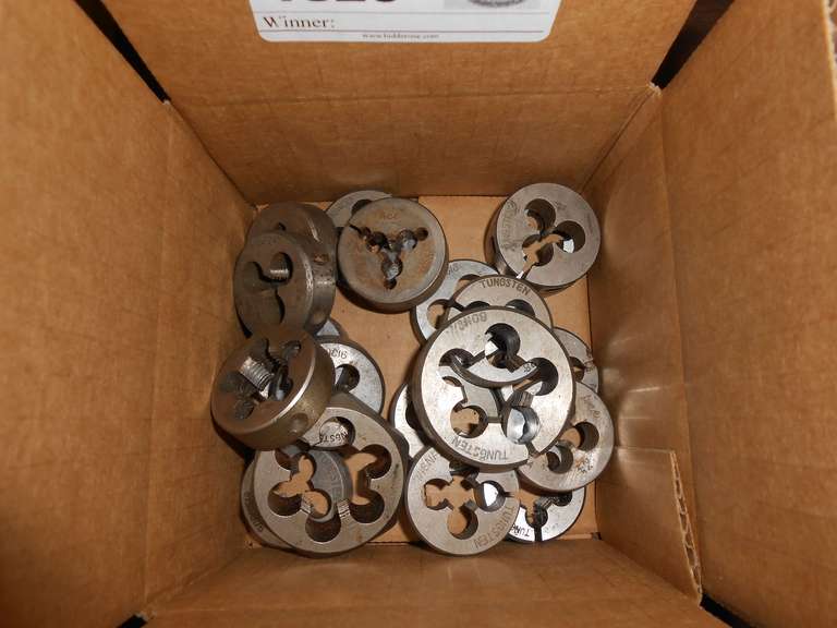 (19) PCS BOX OF ASSORTED DIES image