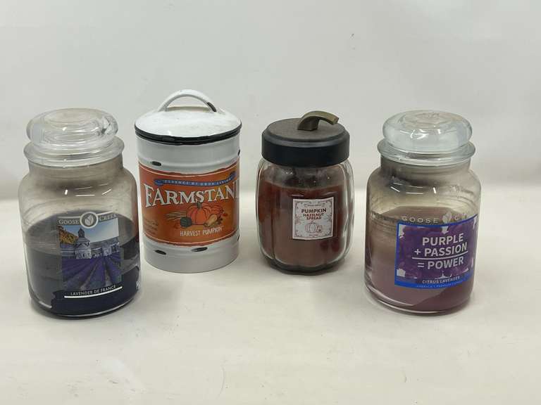 DEN… Assorted candles, four pieces, see pictures for details. image